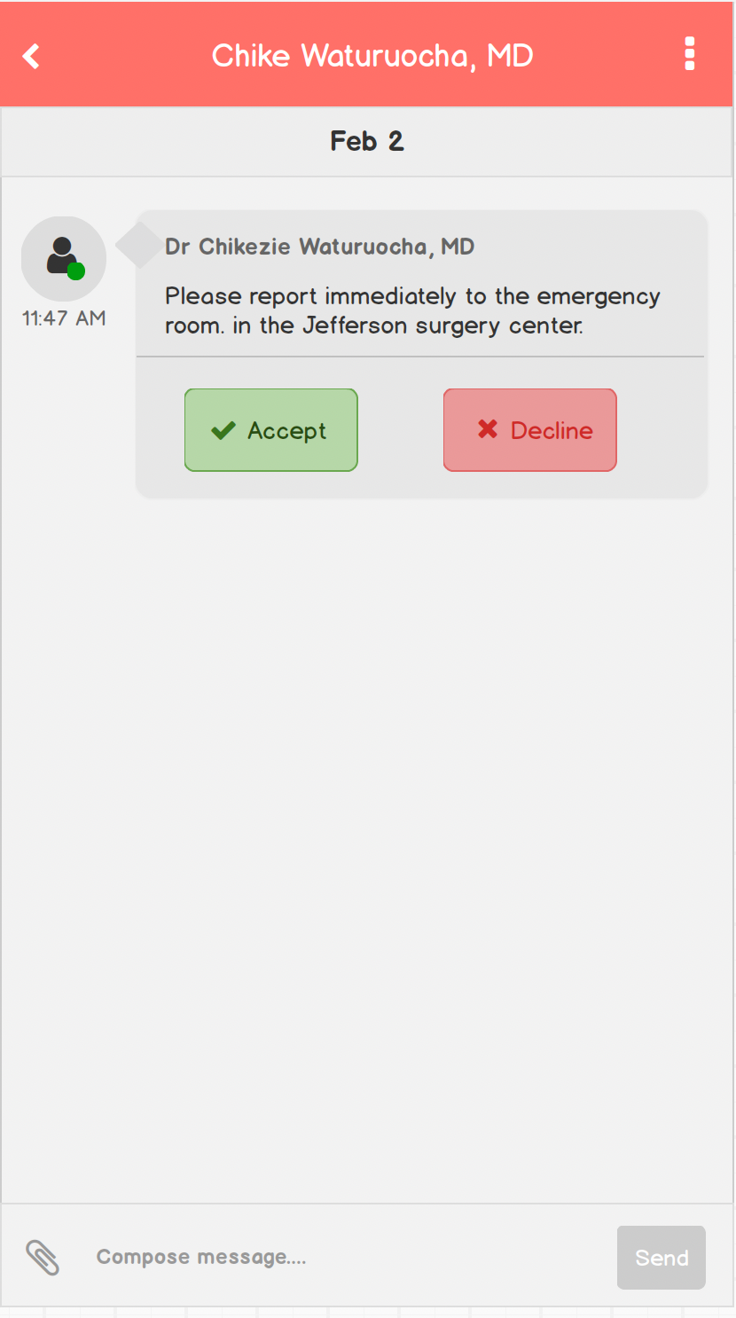 Spok mobile_recipient_recives_free text_alert